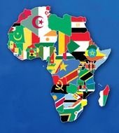 Flags Of Africa Map
