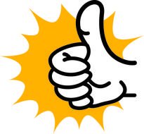 Thumbs Up drawing