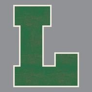 Letterman Varsity Letters Green Cork L