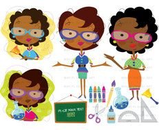 Teacher Classroom Cute African By Maypldigitalart On Etsy