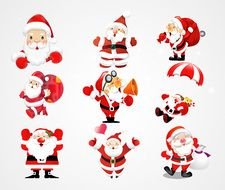 Santa Claus Vector Illustration Free Archive