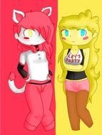 clipart of the cute characters