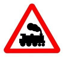 Train Signs Free Vector Download