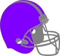Purple Football Helmet At Clkercom Vector Online N2