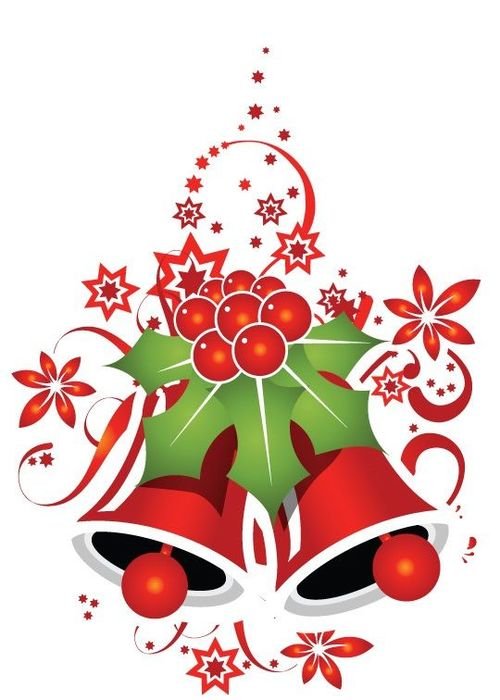 Christmas Bells Holiday Scrapbook Cards Images