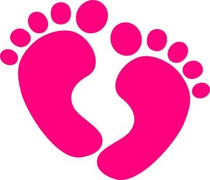 Baby Feet Pictures Vector
