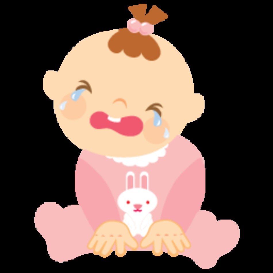 Baby Girl Crying 256 Free Images At Clkercom Vector clipart