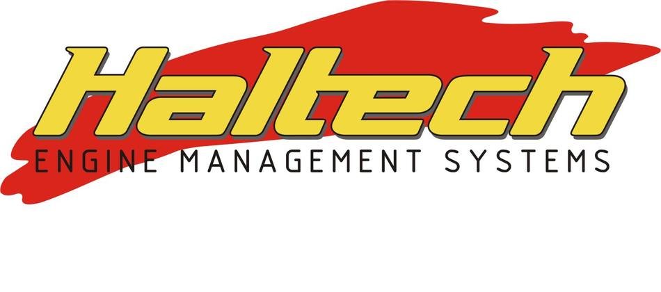 yellow inscription 'Haltech' for clipart
