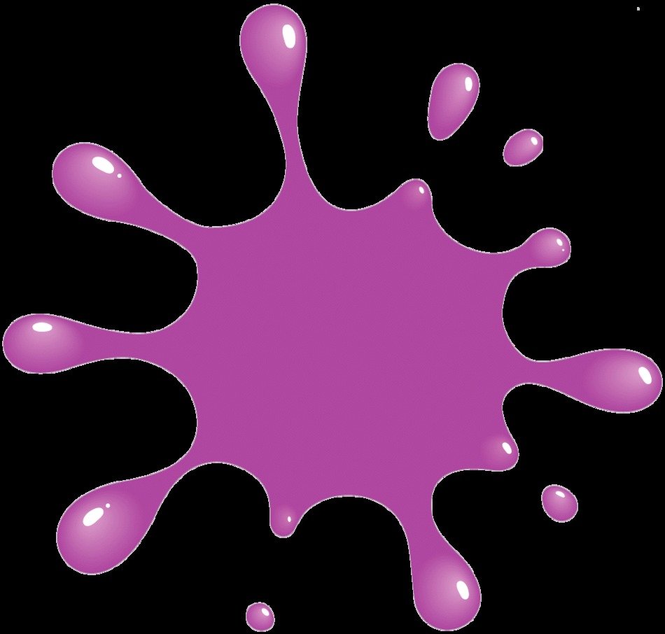 purple blot on a black background as a picture for clipart