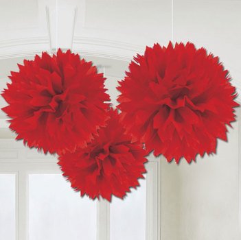 Red flowers on the white background