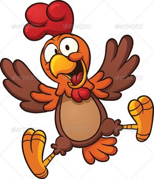 Happy Chicken Animals Characters