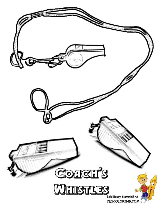 Whistle Colouring Pages Page 2