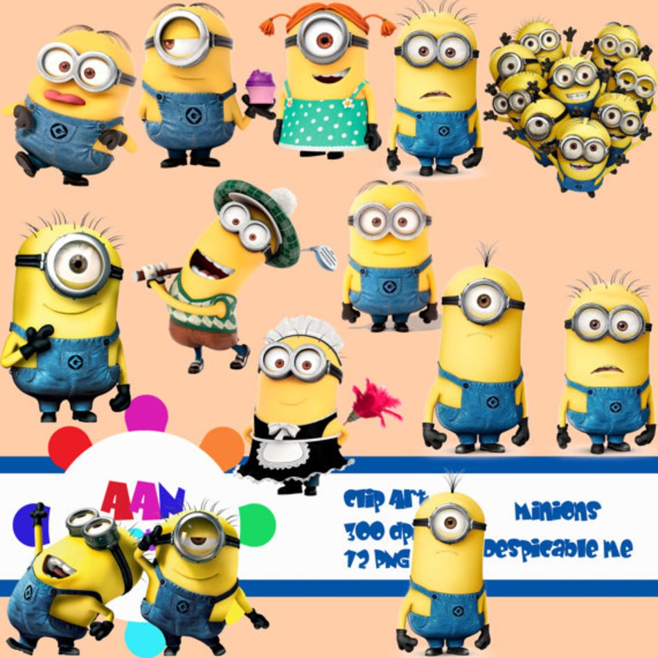 Clip Art Birthday Party Despicable Me Minion