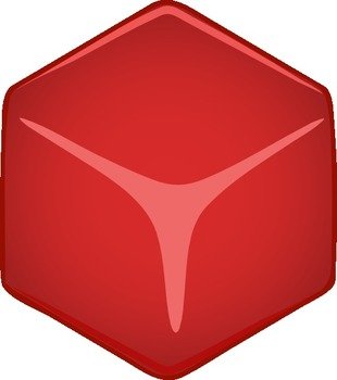 Red Square Vector