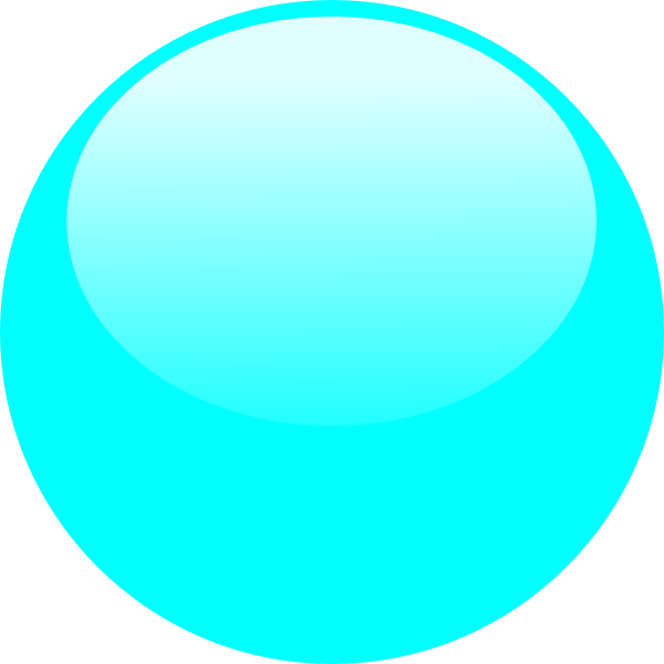 Blue-green circle free image download