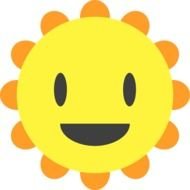 Cartoon funny Sun drawing