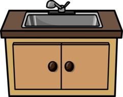 Kitchen Sink as picture for clipart