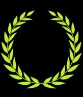Olive Branch Black Background At Clkercom Vector