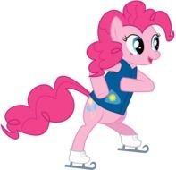 cute animated pink pony