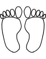 clipart of the feet