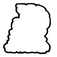 layered cloud clipart