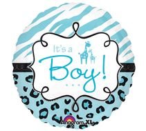 Details About Sweet Safari Its A Boy 18 Balloon Baby Shower Jungle