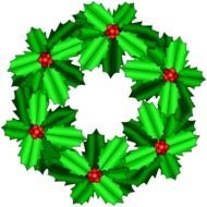 Holly Wreathpng drawing