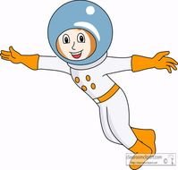 Space Astronaut Cartoon 813 Classroom