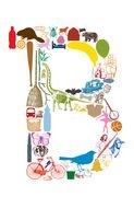 Letter B Depicted By All Things Beginning With it