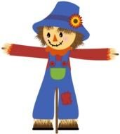 Scarecrow Cute drawing