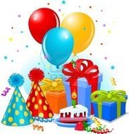 birthday gifts and items