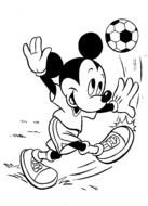 Mickey Mouse Coloring Pages Coloringpagesabccom