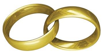 wedding rings as a picture for clipart