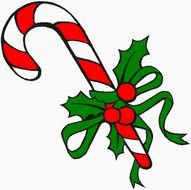 sweet candy cane