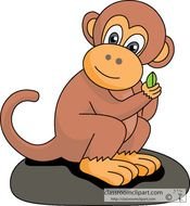 Monkey Cartoon 112 Classroom