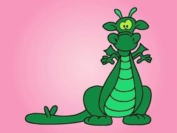 Dragon Character drawing