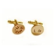 Cufflinks Cuff Links Men Gifts Jewelry Initial Date