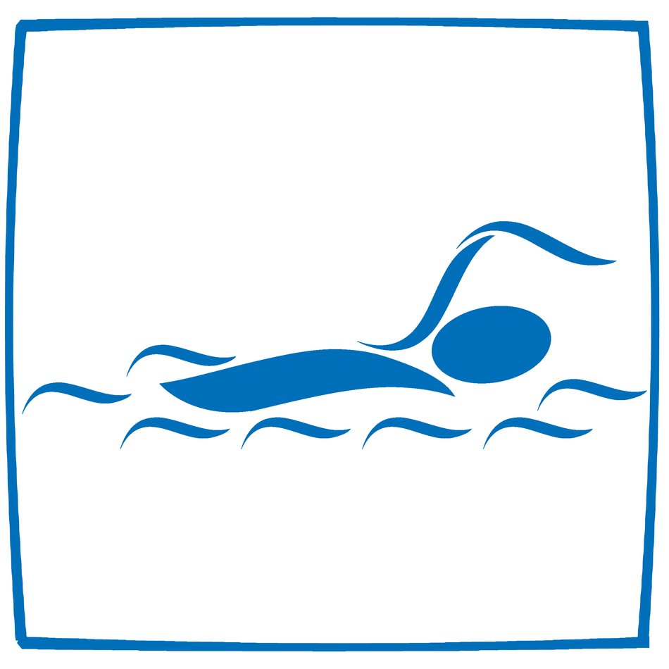 Swimming Against drawing