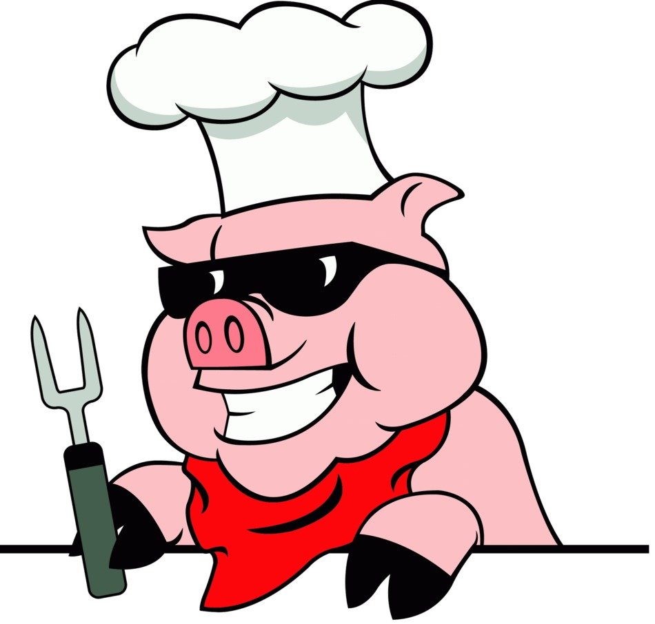 clipart of the pink pork
