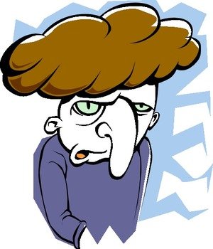 Cartoon Characters With Big Noses clipart