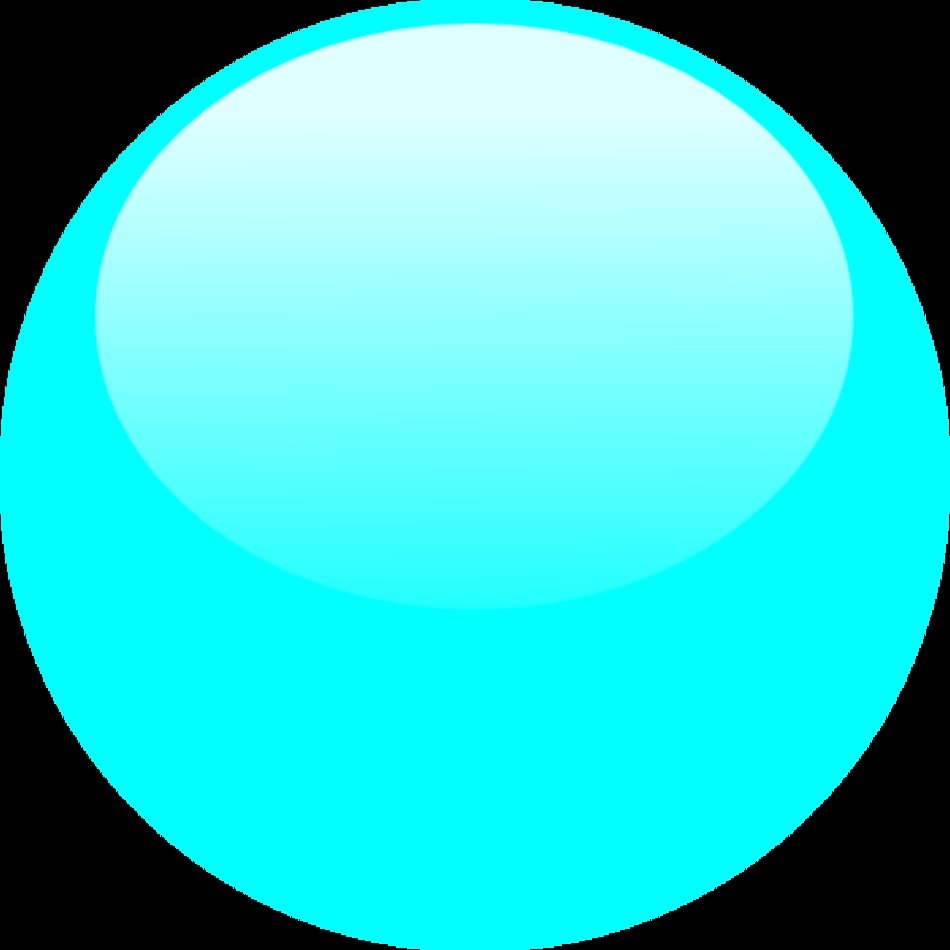 Blue-green circle