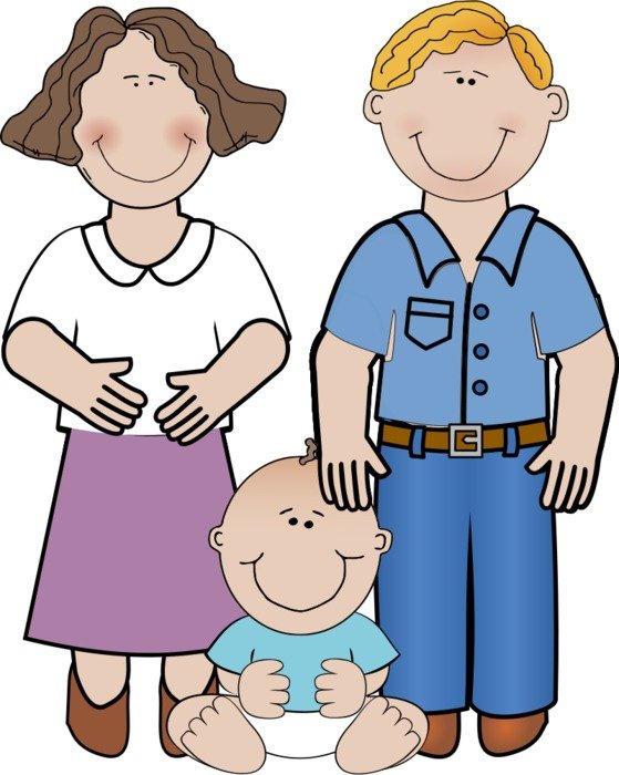 İllustration of Happy family