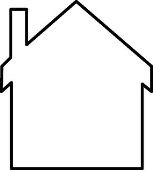 House Silhouette At Clkercom Vector Online
