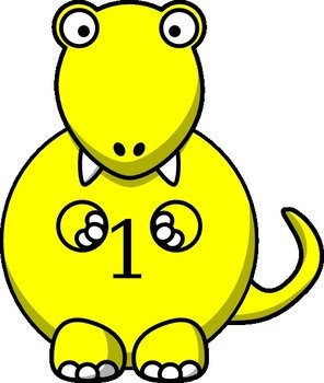 Yellow Dinosaur At Clkercom Vector Online