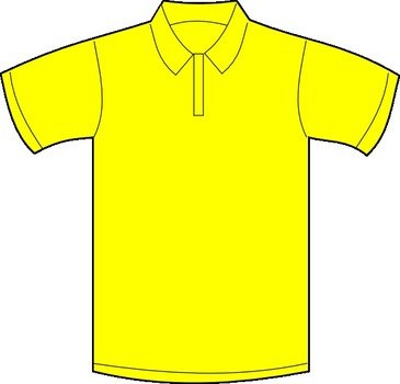 Yellow Polo Shirt At Clkercom Vector Online N2