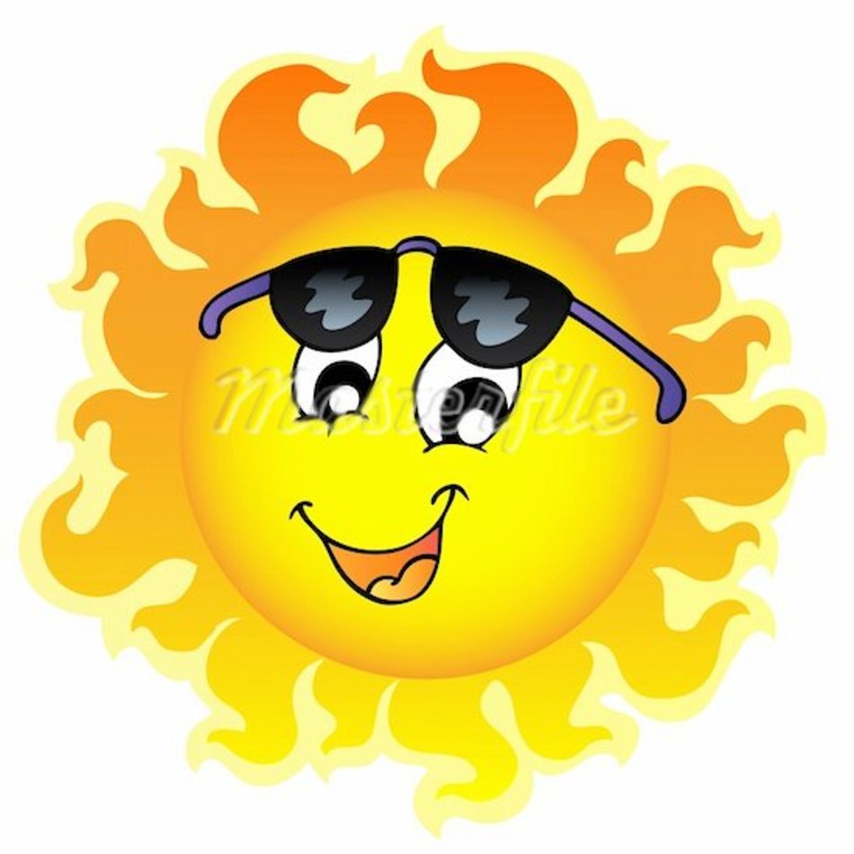 Face Illustrations Icon Glass People Happy Sun Rf Asmiling