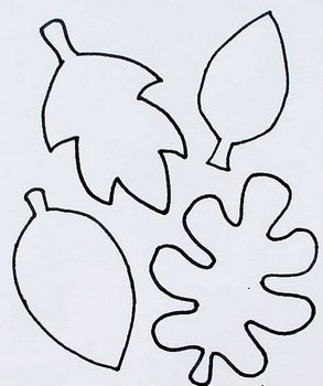 If You Dont Want To Use Hand Prints Cut Out Leaves