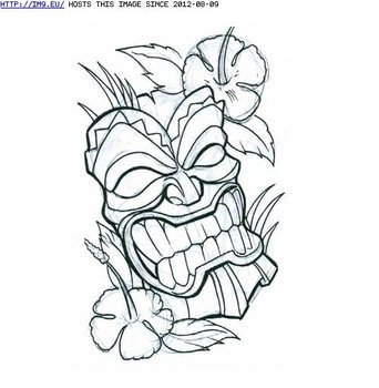 Im 9 Eu Image Hosting &187 Tribal Tattoos Tattoo Design Tiki Mask4