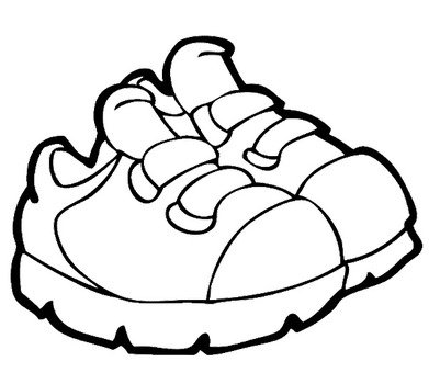 Nike Shoes Coloring Pages clipart