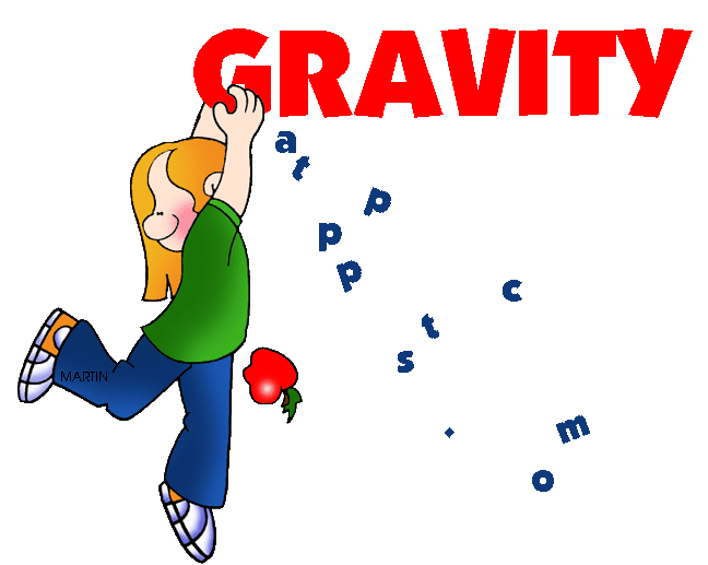 Lack of gravity. Falling Clipart.